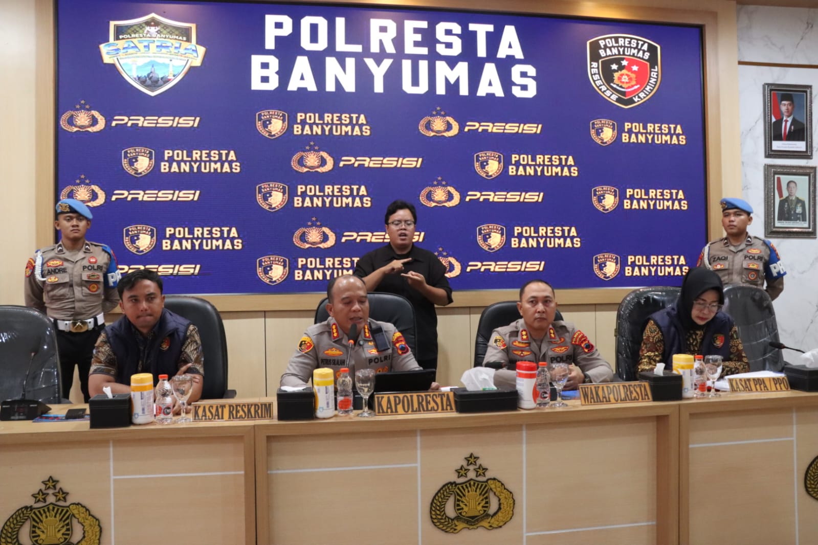 Dua Perkara Yang Melibatkan Oknum Mahasiswa Terungkap, Lima Tersangka Ditahan Polresta Banyumas