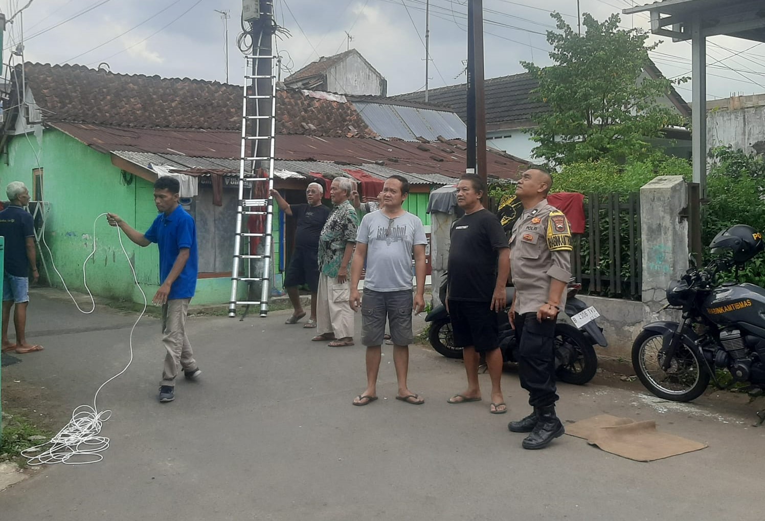 Bhabinkamtibmas Banyumas Sambangi Ketua RT Sokanegara, Perkuat Sinergi Keamanan Lingkungan