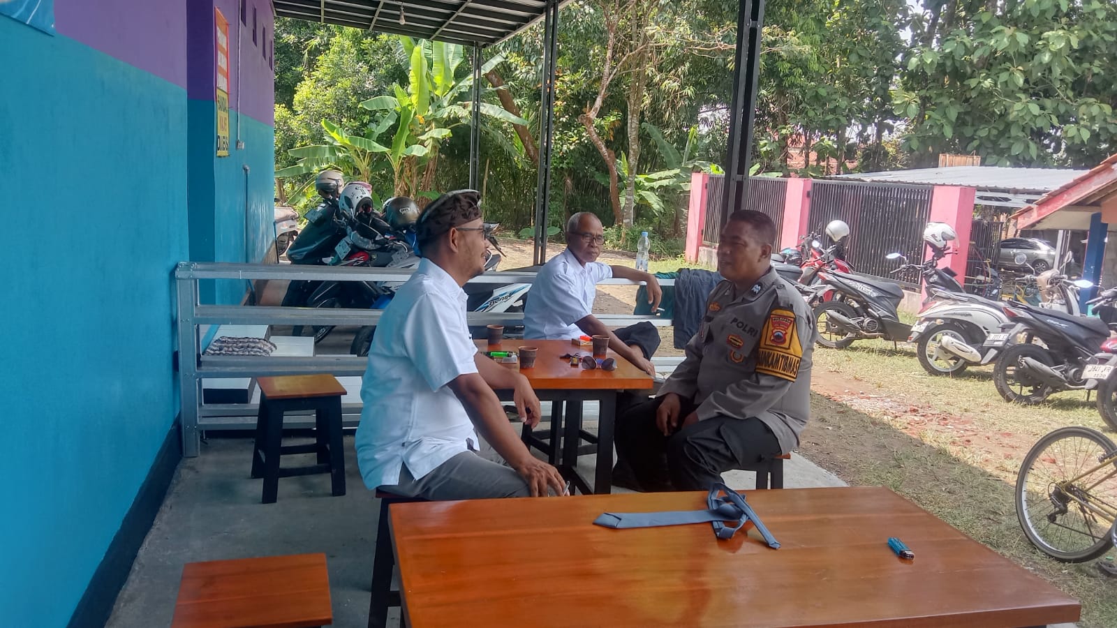 Bhabinkamtibmas Cilongok Polresta Banyumas Turun Langsung, Warga Diajak Peduli Lingkungan