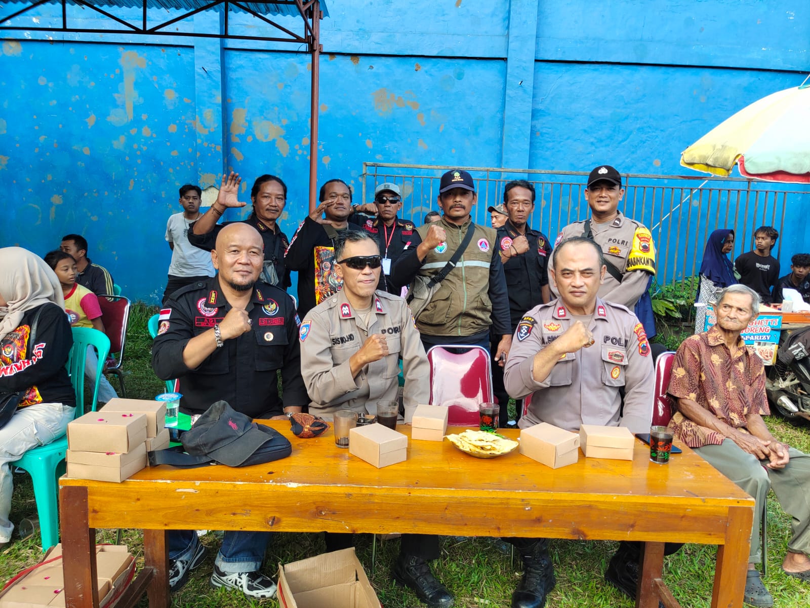 Kawal Anniversary Ormas, Polisi Amankan Hiburan Kuda Lumping di Kedungbanteng Banyumas
