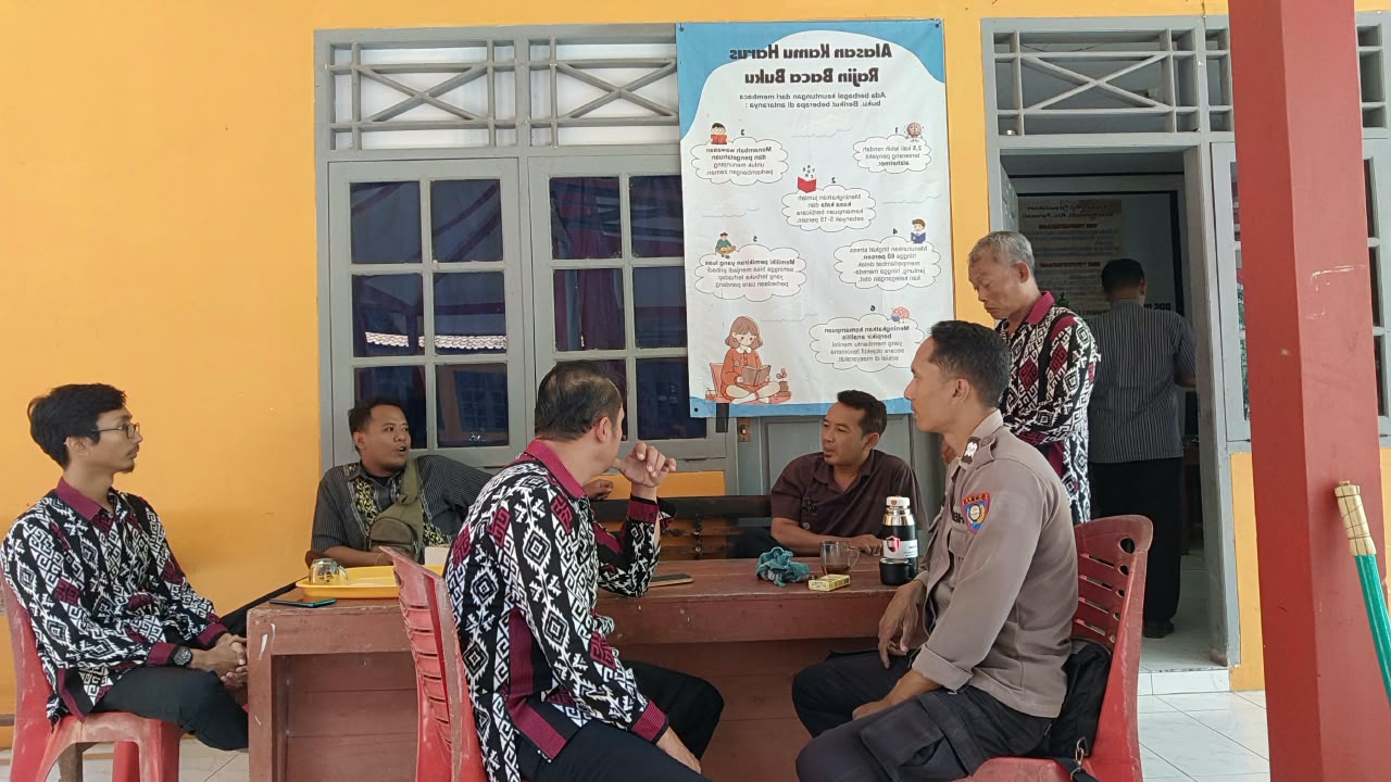 Jelang Expo UMKM, Bhabinkamtibmas Purwojati Perkuat Koordinasi dengan Pemdes dan BUMDes
