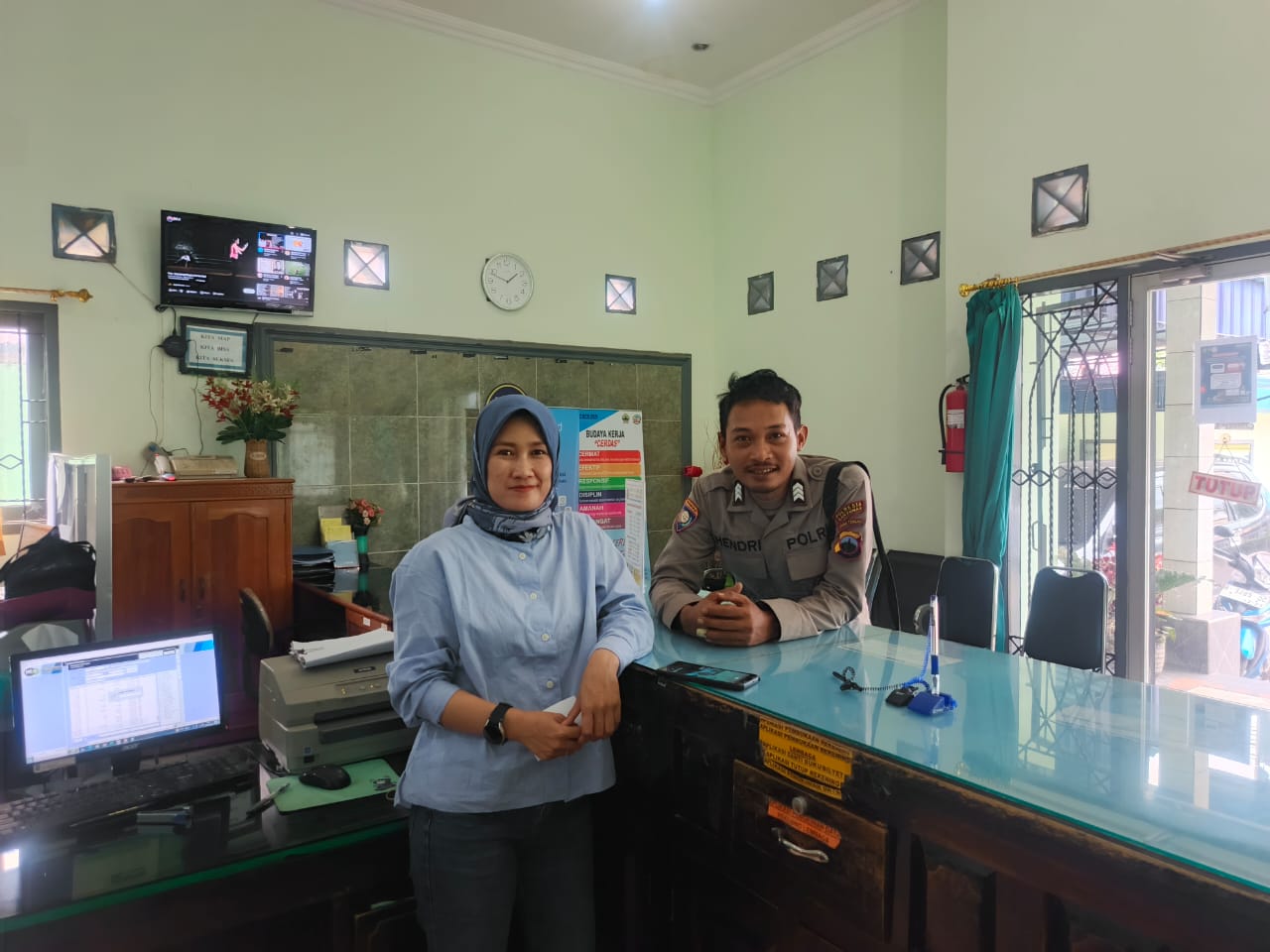 Polsek Kemranjen Polresta Banyumas Perkuat Pengawasan Perbankan, Cegah Aksi Kriminal