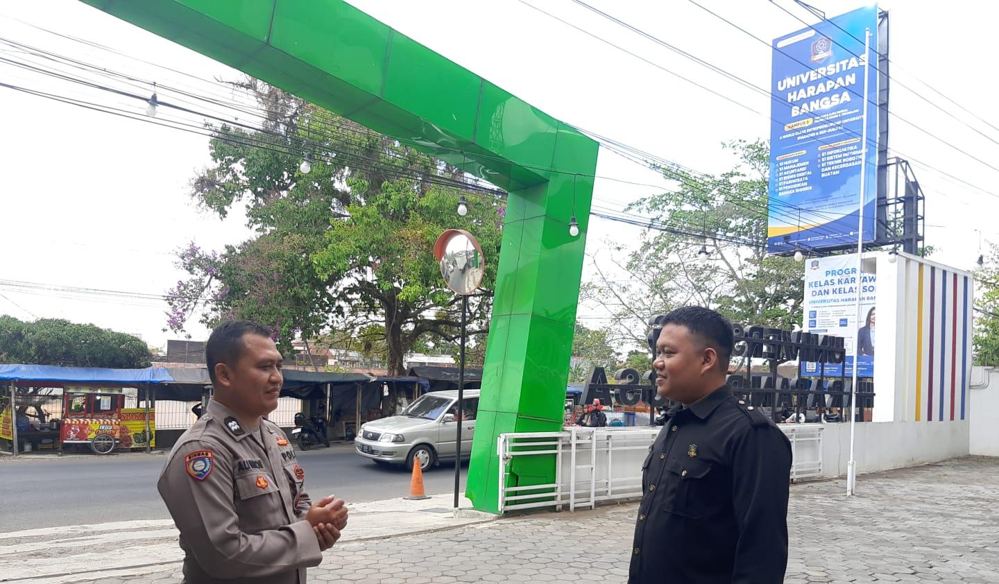 Cegah Gangguan Kamtibmas, Polsek Purwokerto Selatan Perkuat Kemitraan dengan Satpam UHB