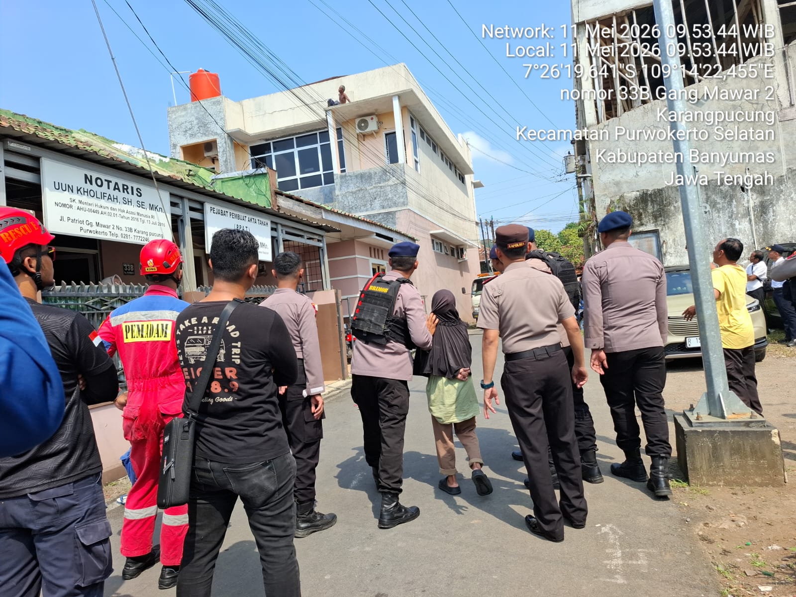 Aksi Cepat Polisi Gagalkan Percobaan Bunuh Diri di Purwokerto Selatan Banyumas