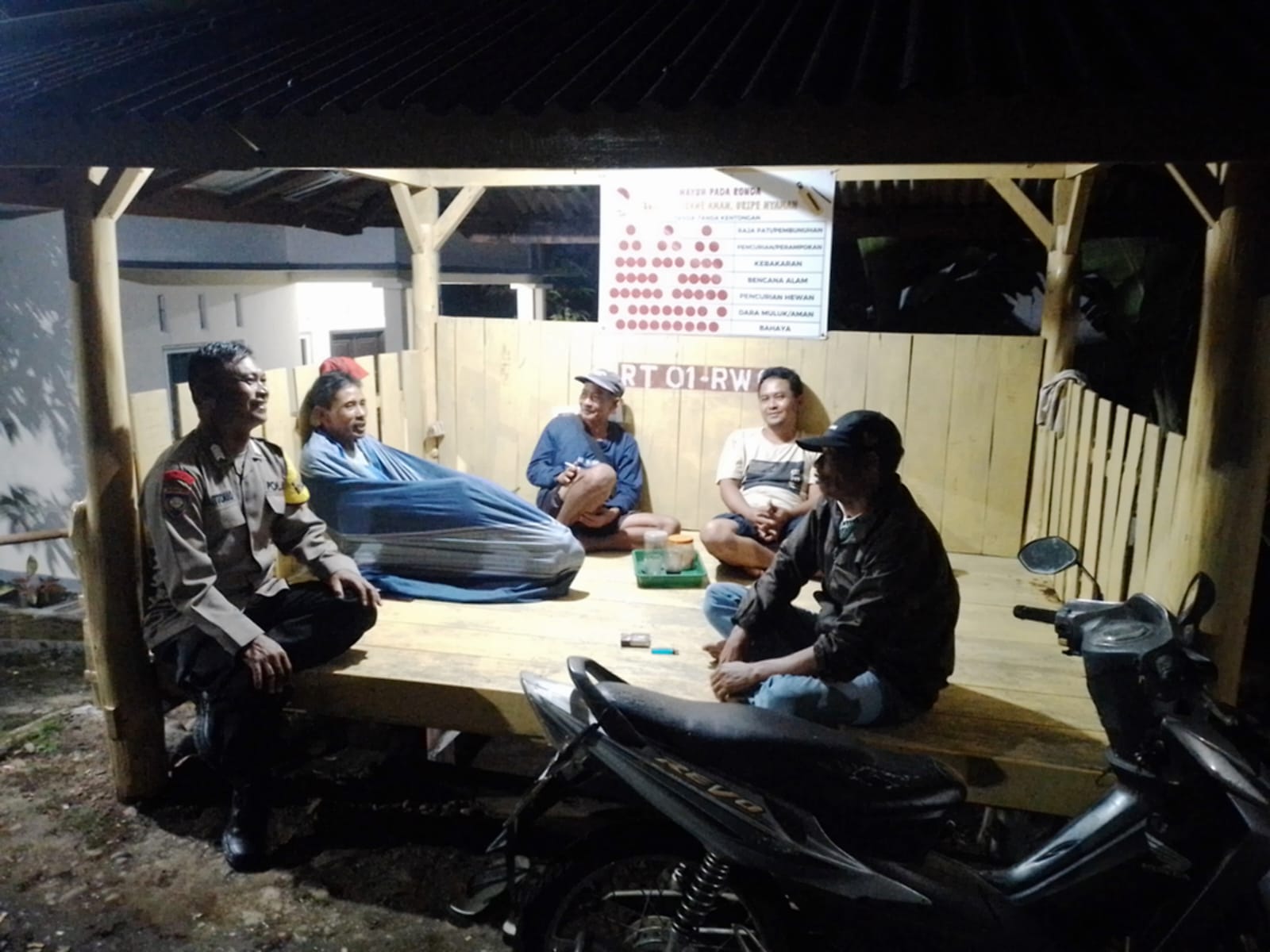 Langkah Preventif Polsek Jatilawang Banyumas, Satkamling Jadi Garda Terdepan Cegah Kriminalitas