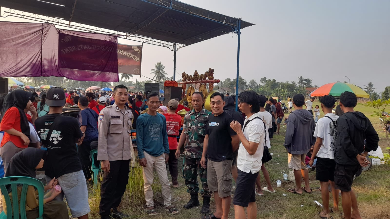 Polsek Purwokerto Selatan Amankan Pentas Ebeg, Pagelaran Berlangsung Meriah dan Kondusif