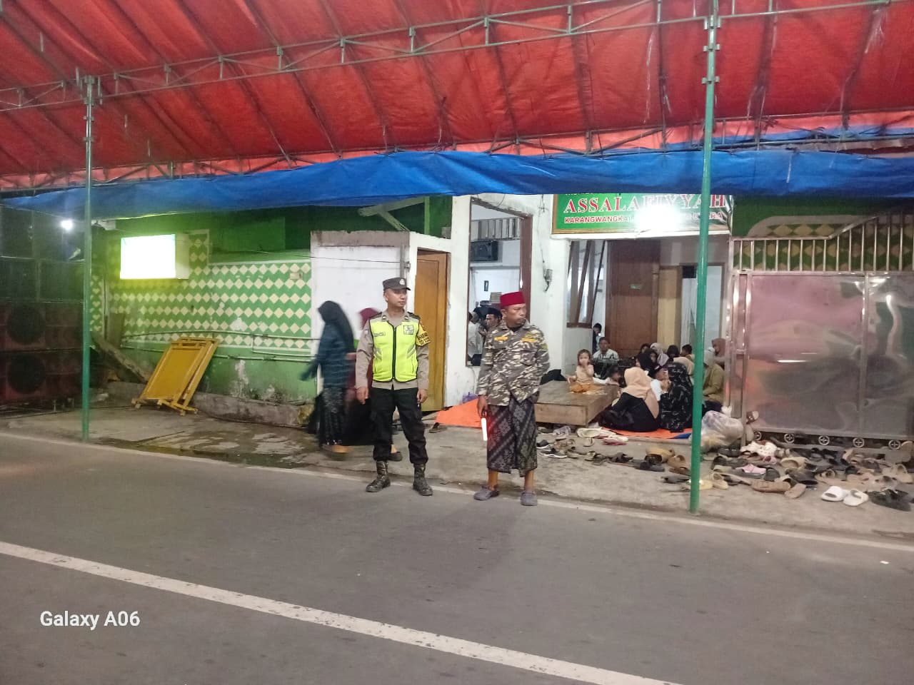 Pengajian Rutin di Purwokerto Utara Banyumas Berlangsung Tertib, Polisi Bersinergi Bersama Warga
