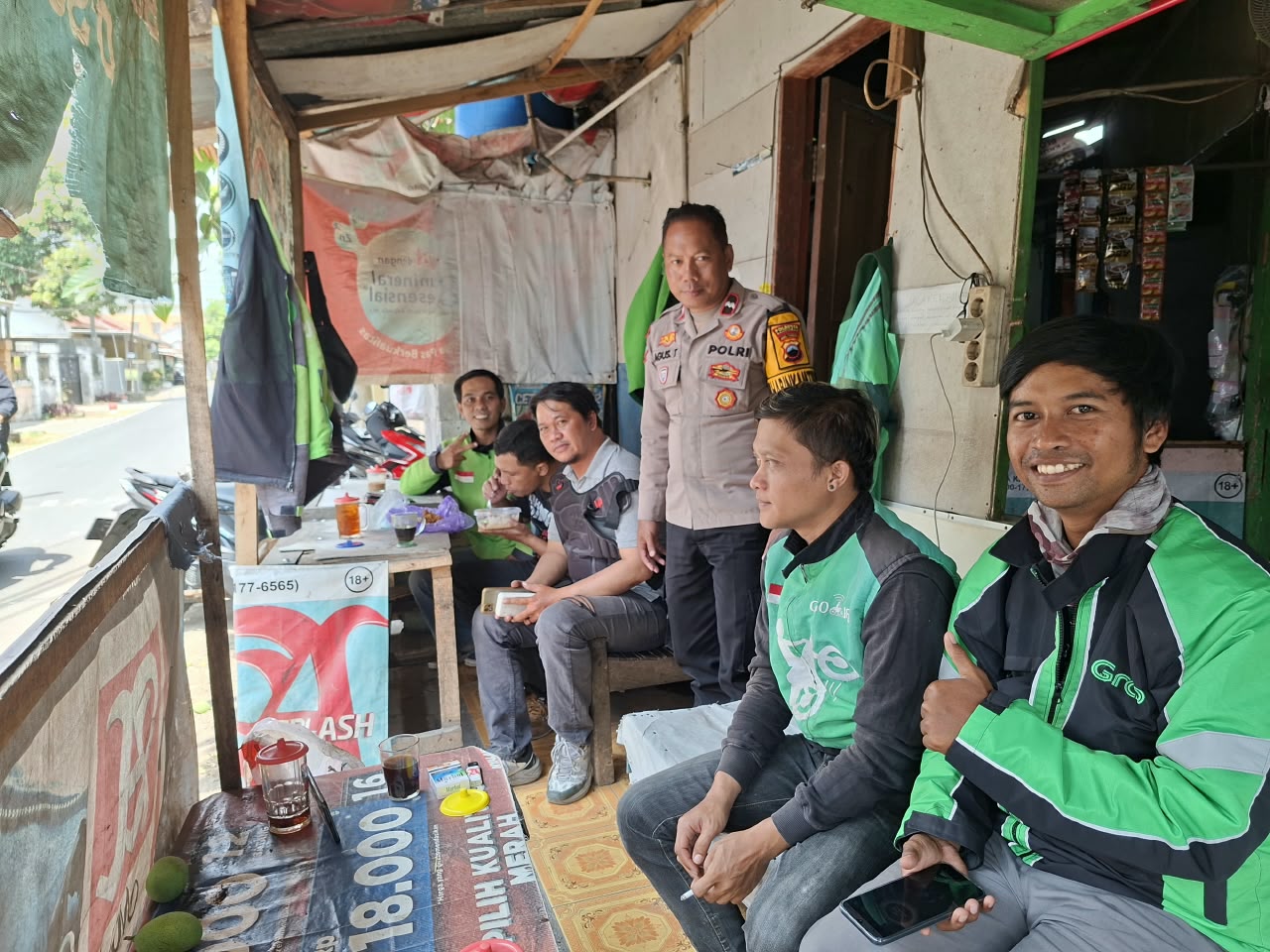 Polsek Purwokerto Timur Gandeng Ojol, Perkuat Upaya Preventif Cegah Gangguan Kamtibmas