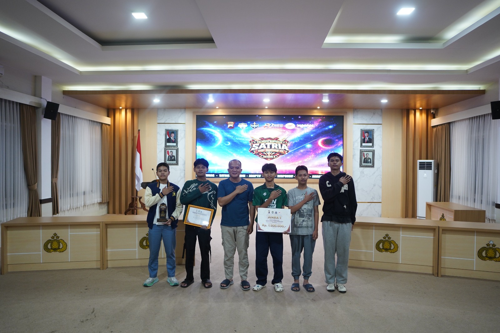 Di HUT Bhayangkara ke-80, SMA/SMK Jadi Raja E-Sport Polresta Banyumas, Ini Para Juaranya!