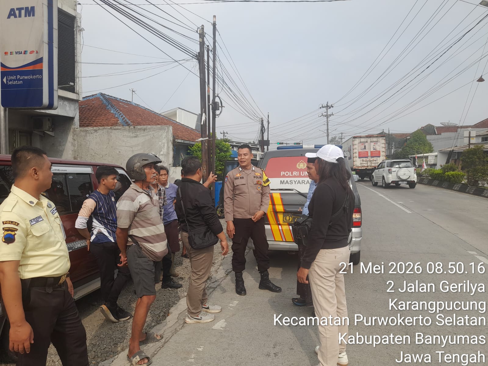 Dikejar Warga, Terduga Pelaku Curanmor Diamankan Quick Respons Polresta Banyumas