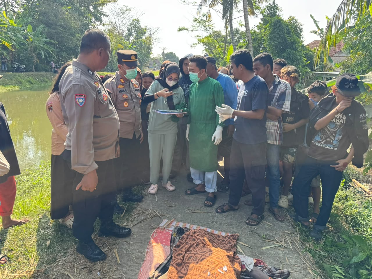 Sesosok Jenazah Ditemukan di Irigasi Kebasen Banyumas, Polisi Berhasil Ungkap Identitas Korban