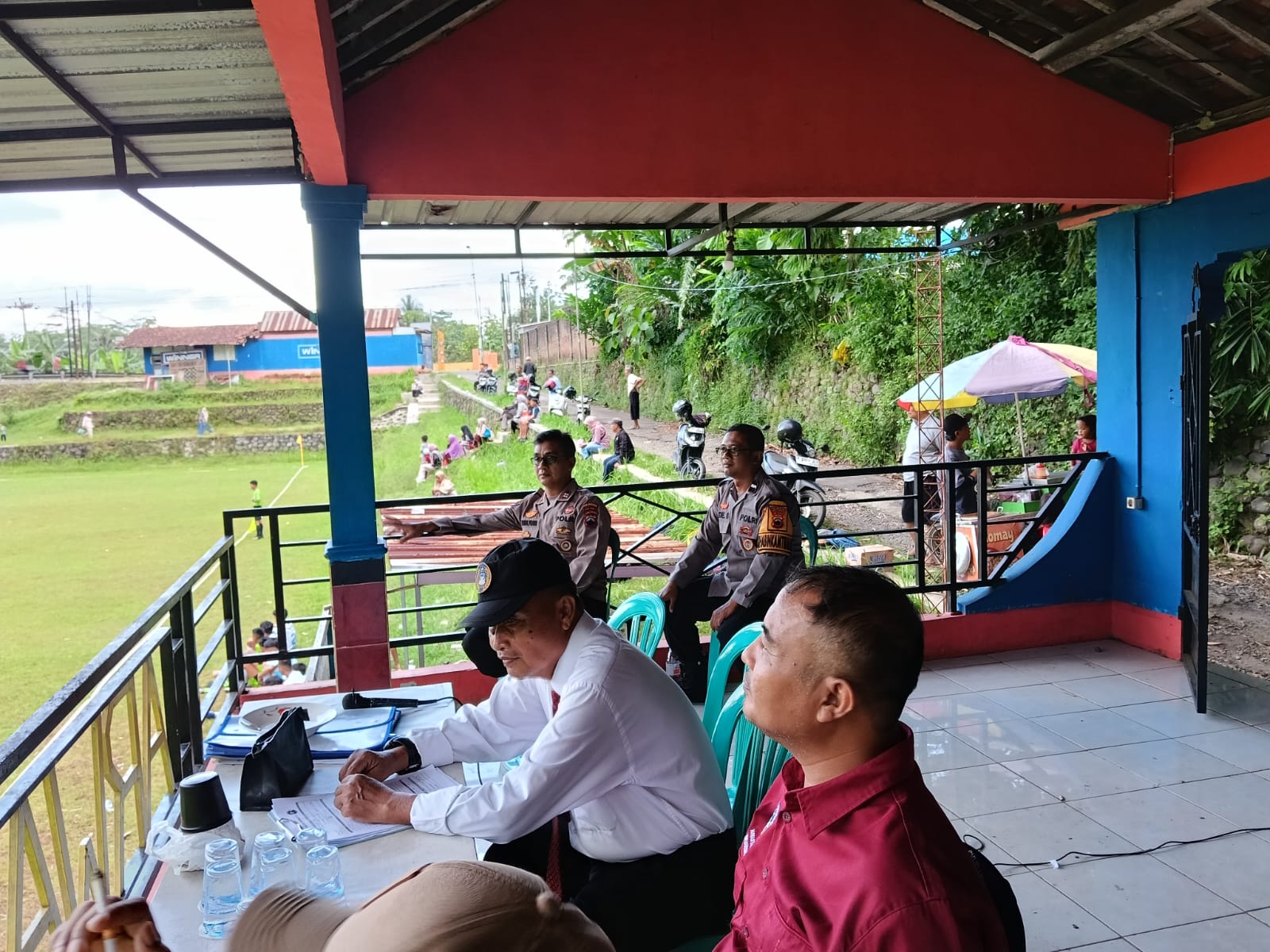 Polisi Amankan Liga U-15 Banyumas di Ajibarang, Pertandingan Berjalan Kondusif