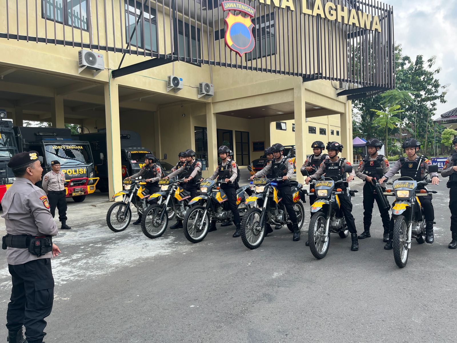 Asah Kesiapsiagaan, Tim PRC Polresta Banyumas Gelar Latihan Raimas