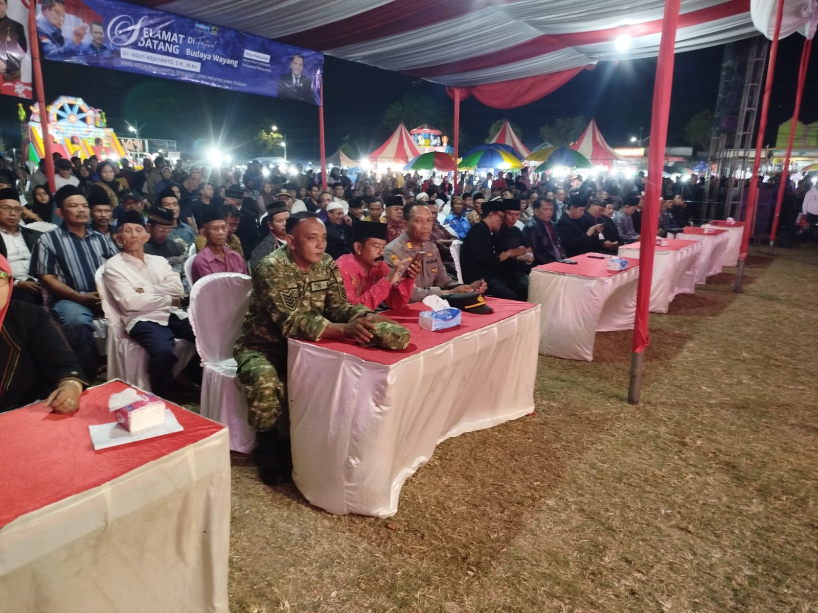 Polsek Kebasen Amankan Pagelaran Wayang Kulit HUT ke-81 RI, Pastikan Warga Nyaman Nikmati Hiburan