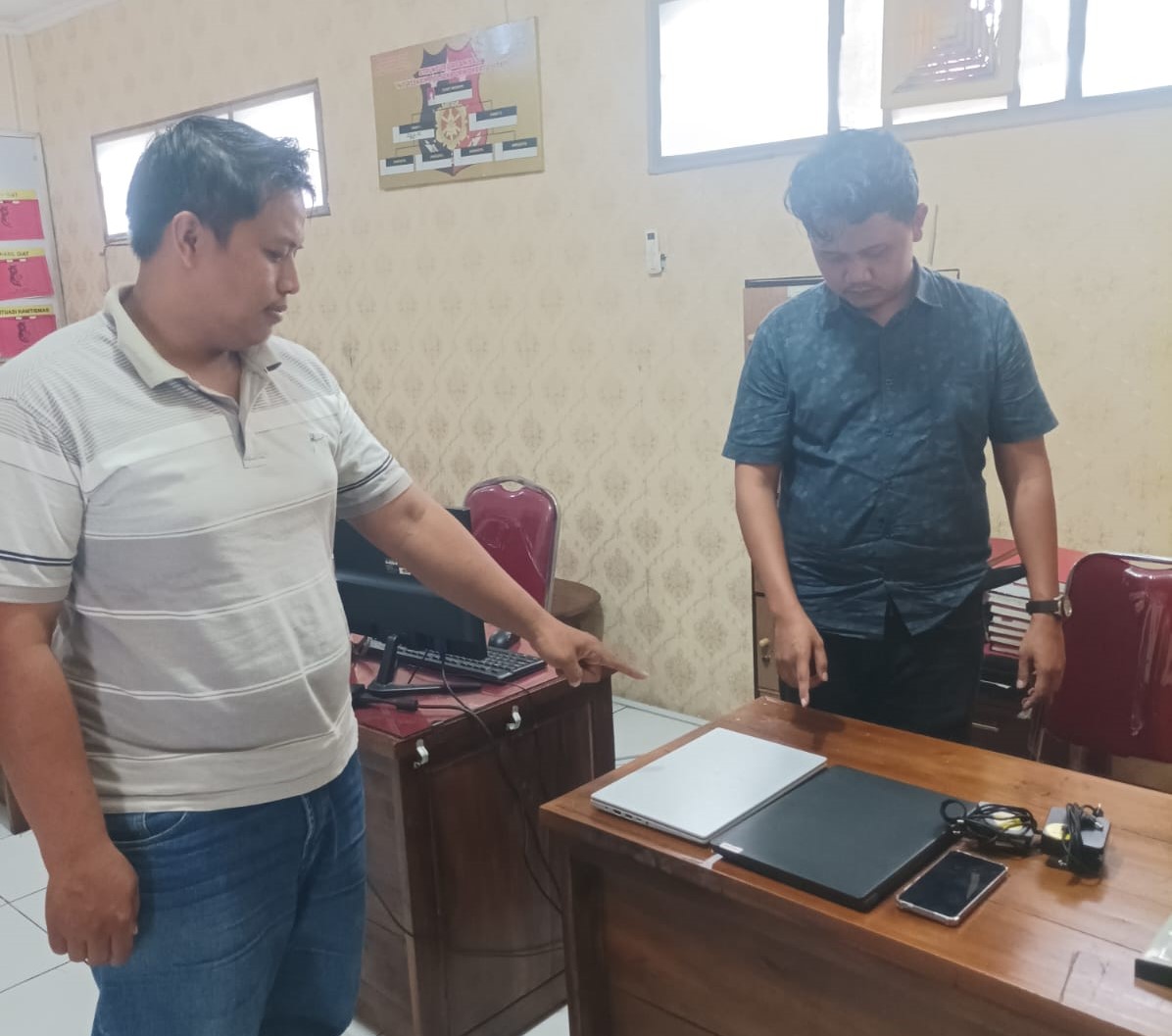 Laptop Dicuri Saat Dicas, Polresta Banyumas Berhasil Bekuk Pelaku