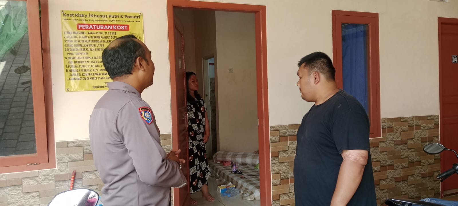 Rumah Kost Jadi Perhatian Polresta Banyumas, Penghuni Diminta Waspadai Curanmor