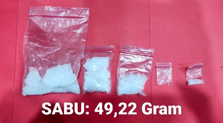 Satresnarkoba Banyumas Amankan 49,22 Gram Sabu, Satu Pengedar Ditangkap