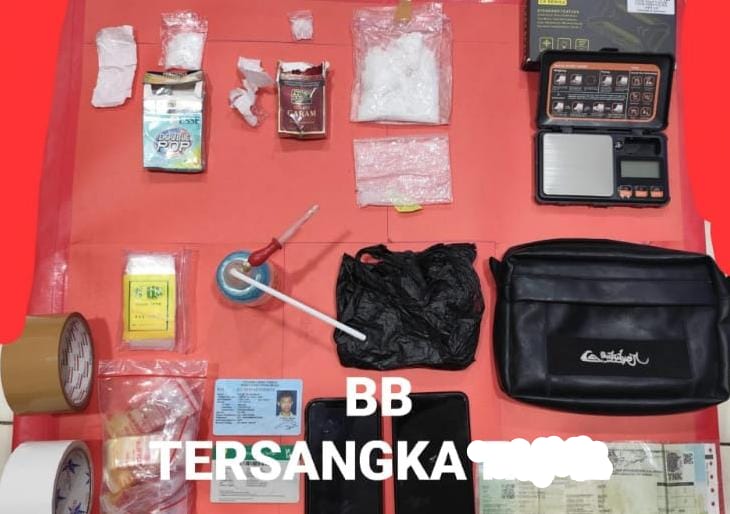 Polresta Banyumas Tangkap Pengedar Sabu, Amankan Barang Bukti 36,64 Gram