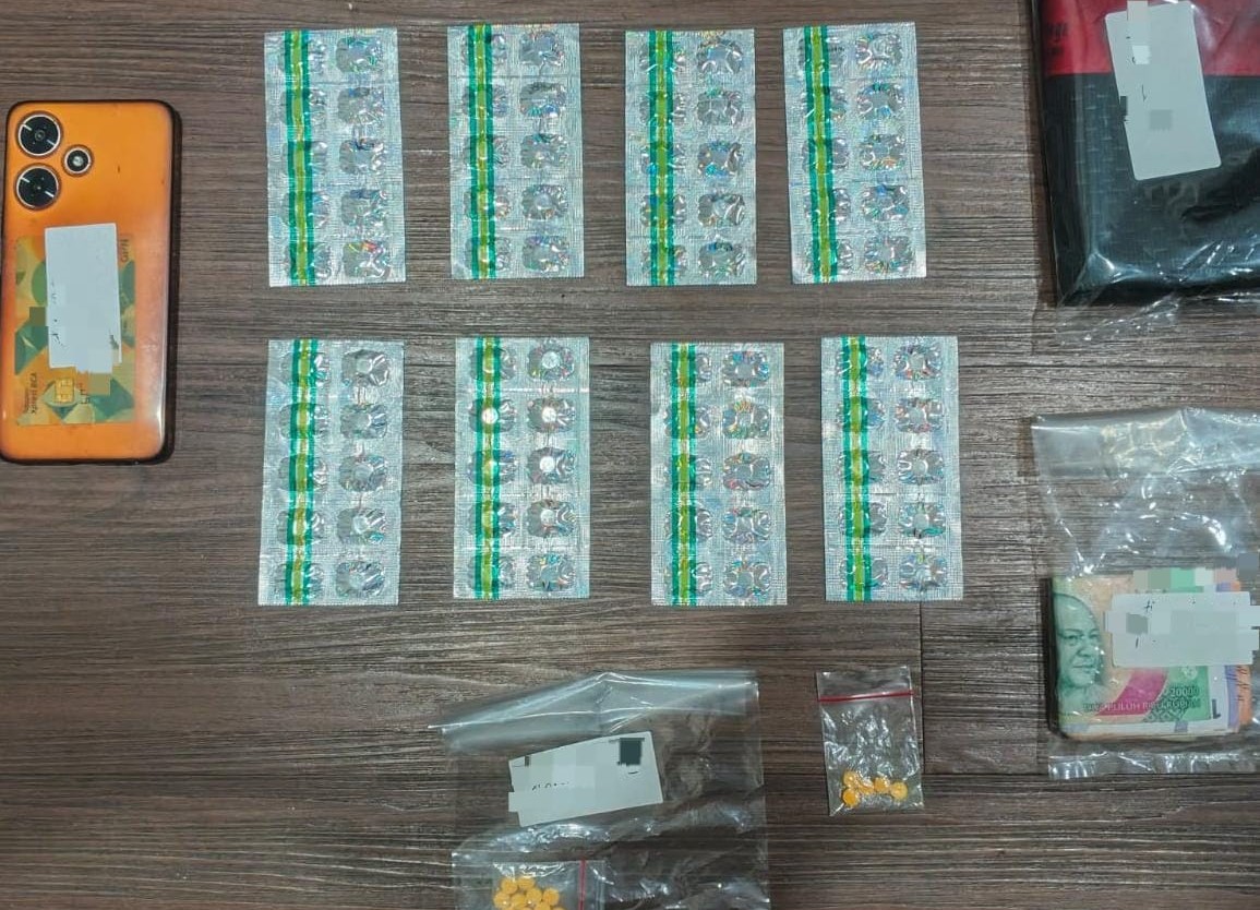 Satresnarkoba Banyumas Ringkus Dua Pengedar, Ribuan Obat Terlarang Disita